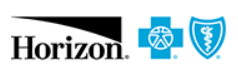 Horizon Blue Cross Blue Shield of New Jersey logo, a registered trademark of Horizon Blue Cross Blue Shield of New Jersey