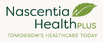 Nascentia Health Plus logo, a registered trademark of Nascentia Health Plus