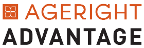 AgeRight Advantage logo, a registered trademark of AgeRight Advantage