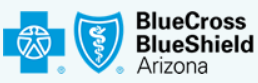 Blue Cross Blue Shield of Arizona logo, a registered trademark of Blue Cross Blue Shield of Arizona
