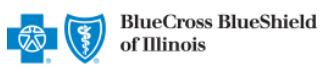 Blue Cross and Blue Shield of IL, NM logo, a registered trademark of Blue Cross and Blue Shield of IL, NM