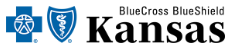 Blue Cross and Blue Shield of Kansas logo, a registered trademark of Blue Cross and Blue Shield of Kansas