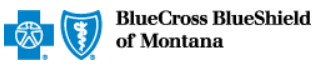 Blue Cross and Blue Shield of Montana logo, a registered trademark of Blue Cross and Blue Shield of Montana