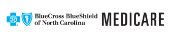 Blue Cross and Blue Shield of North Carolina logo, a registered trademark of Blue Cross and Blue Shield of North Carolina