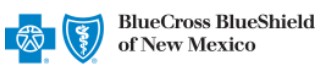 Blue Cross and Blue Shield of New Mexico logo, a registered trademark of Blue Cross and Blue Shield of New Mexico