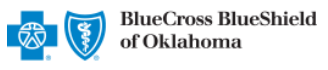 Blue Cross and Blue Shield of Oklahoma logo, a registered trademark of Blue Cross and Blue Shield of Oklahoma