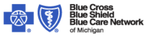 Blue Care Network logo, a registered trademark of Blue Care Network