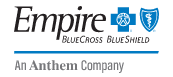Empire BlueCross BlueShield logo, a registered trademark of Empire BlueCross BlueShield