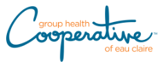 Group Health Cooperative of Eau Claire logo, a registered trademark of Group Health Cooperative of Eau Claire