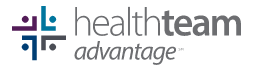 HealthTeam Advantage logo, a registered trademark of HealthTeam Advantage