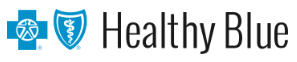 Healthy Blue logo, a registered trademark of Healthy Blue