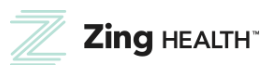 Zing Health logo, a registered trademark of Zing Health