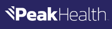 Peak Health logo, a registered trademark of Peak Health