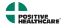 Positive Healthcare logo, a registered trademark of Positive Healthcare