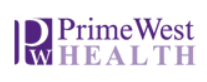 PrimeWest Health logo, a registered trademark of PrimeWest Health