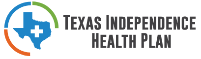 Texas Independence Health Plan logo, a registered trademark of Texas Independence Health Plan
