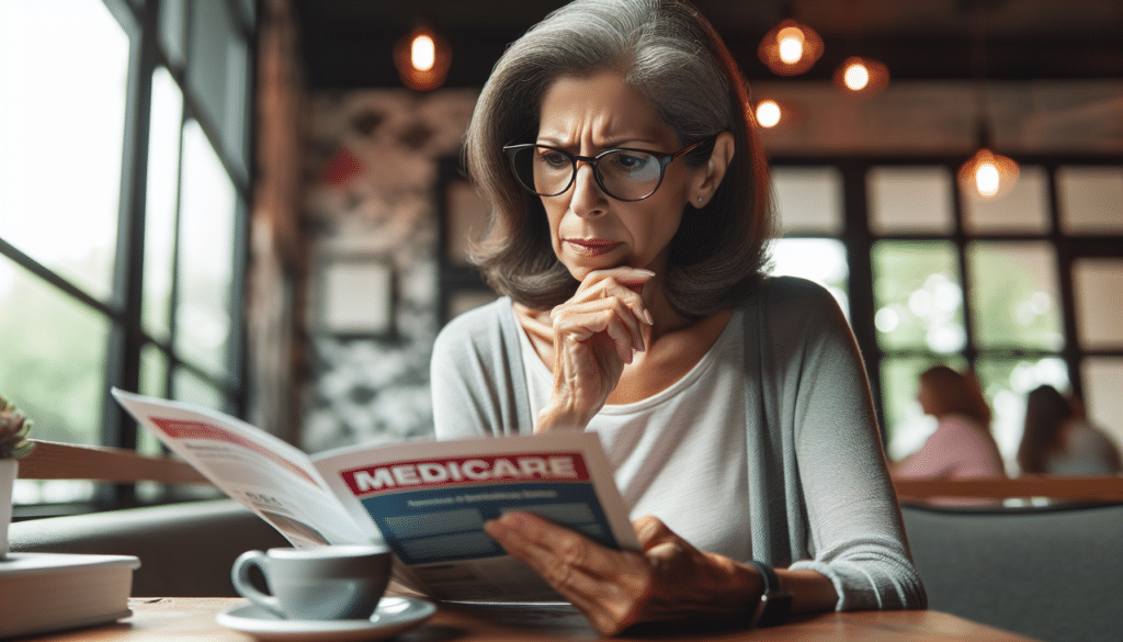 Woman studying her Medicare Initial Enrollment Period options as her 65th birthday nears.